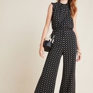 ALI & JAY Black and White Polka Dot Jumpsuit